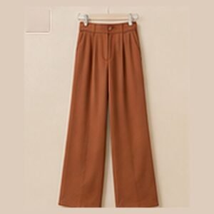 High Waist Wide Leg Trousers