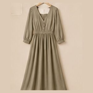 Relaxed Fit Midi Dress