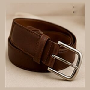 Stitched Edge Casual Belt